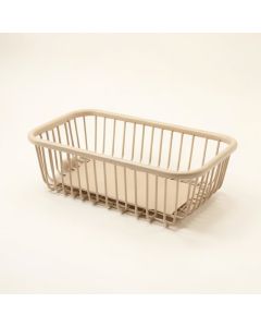 Cove Fold Empty Under-Desk Cable Tray - Beige (synthetic illustration; no displayed measurements)