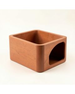 Summit Dell Empty Furniture-Style Litter Enclosure - Terracotta (synthetic illustration; no displayed measurements)