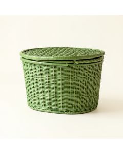 Brook Bend Laundry Hamper - Green (synthetic illustration; no displayed measurements)