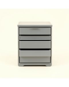 Fern Brook Small-Parts Storage Drawer Cabinet - Gray (synthetic illustration; no displayed measurements)