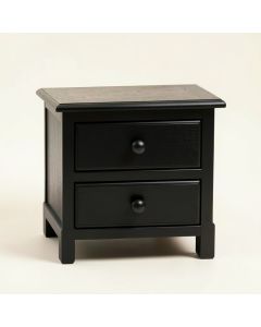 Glen Crest Nightstand - Black (synthetic illustration; no displayed measurements)