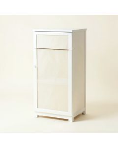 Alexis 21 '' W X 73 '' H Linen Tower (synthetic illustration; no displayed measurements)