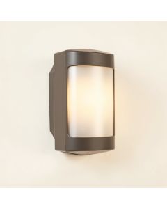 Cano 7.5 '' H Outdoor Armed Sconce (synthetic illustration; no displayed measurements)
