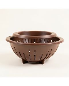 Kraus Kore Stainless Steel Colander Set (synthetic illustration; no displayed measurements)