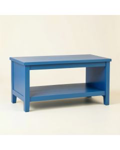 River Bluff Indoor Bench - Blue (synthetic illustration; no displayed measurements)