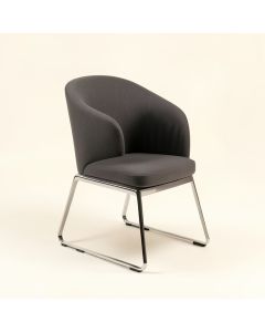 Wiston King Louis Back Side Chair In Clear (synthetic illustration; no displayed measurements)