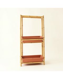 Birch Bend Empty Vertical Garden Frame - Terracotta (synthetic illustration; no displayed measurements)