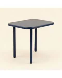 Cliff Branch Compact Balcony Table - Navy (synthetic illustration; no displayed measurements)