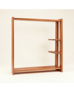 Cliff Crossing Empty Garment Rack - Terracotta (synthetic illustration; no displayed measurements)