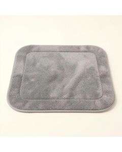 Meadow Edge Bath Mat - Gray (synthetic illustration; no displayed measurements)