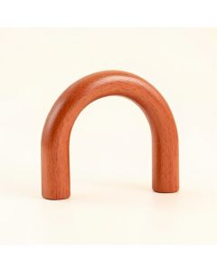 Summit Crest Cabinet Handle Without Packaging - Terracotta (synthetic illustration; no displayed measurements)