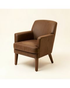 Merete Side Chair In Brown (synthetic illustration; no displayed measurements)