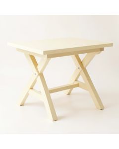 Juniper Crossing Patio Table - Cream (synthetic illustration; no displayed measurements)