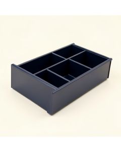 Pine Branch Empty Pantry Drawer Organizer Insert - Navy (synthetic illustration; no displayed measurements)