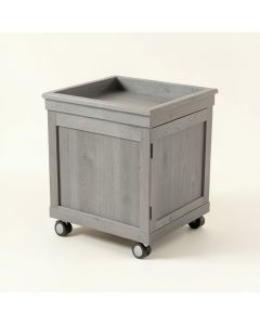 Birch Dale Empty Rolling Workshop Cart - Gray (synthetic illustration; no displayed measurements)