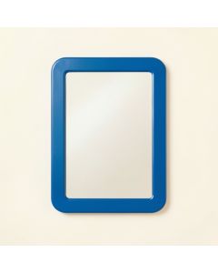 Shore Bluff Framed Wall Mirror - Blue (synthetic illustration; no displayed measurements)