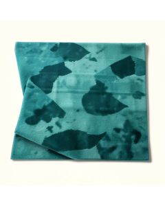 Between Abstract Teal Indoor / Outdoor Area Rug (synthetic illustration; no displayed measurements)