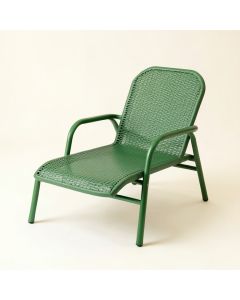 Olive Bluff Outdoor Lounge Chair - Green (synthetic illustration; no displayed measurements)