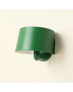 Slate Dale Wall Sconce Mounted On A Plain Wall - Green (synthetic illustration; no displayed measurements)