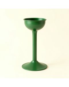 Birch Bend Empty Candle Holder - Green (synthetic illustration; no displayed measurements)