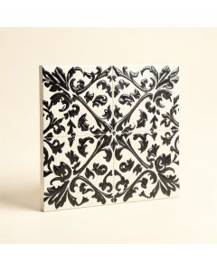 Royalty Ara Series 18 '' X 18 '' Ceramic Patterned Wall & Floor Tile (synthetic illustration; no displayed measurements)