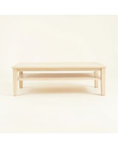 Heath Edge Coffee Table - Ivory (synthetic illustration; no displayed measurements)