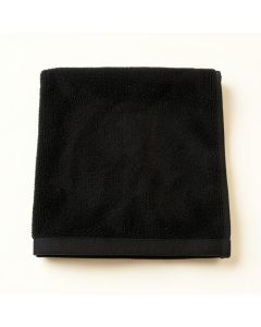 Laurel Branch Bath Towel - Black (synthetic illustration; no displayed measurements)