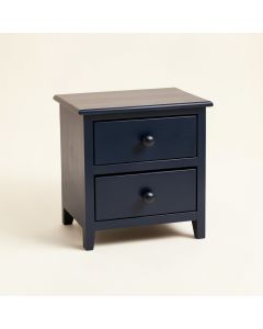 Oak Crest Nightstand - Navy (synthetic illustration; no displayed measurements)