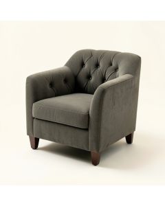 Aalbert Tufted Upholstered Parson Chair (synthetic illustration; no displayed measurements)