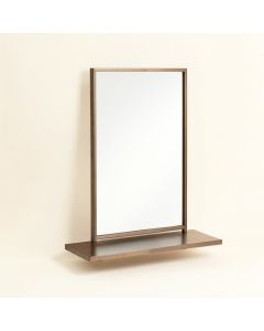 Straley Metal With Shelves Bathroom/Vanity Mirror (synthetic illustration; no displayed measurements)
