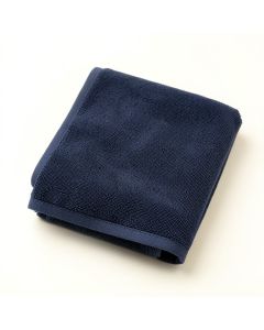 Holly Crossing Bath Towel - Navy (synthetic illustration; no displayed measurements)