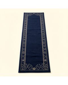 Ash Bluff Narrow Runner Rug - Navy (synthetic illustration; no displayed measurements)