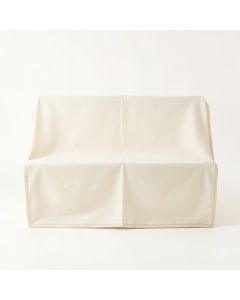 Ridge Dale Flat Bed Sheet - Ivory (synthetic illustration; no displayed measurements)