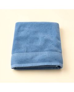 Vale Bridge Bath Towel - Blue (synthetic illustration; no displayed measurements)