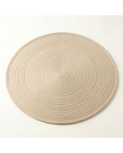 Brook Branch Round Area Rug - Beige (synthetic illustration; no displayed measurements)