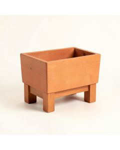 Heath Bridge Empty Raised Planter - Terracotta (synthetic illustration; no displayed measurements)