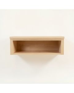 Dawn Crest Wall-Mounted Shelf - Beige (synthetic illustration; no displayed measurements)