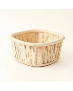 River Bluff Empty Storage Basket - Ivory (synthetic illustration; no displayed measurements)