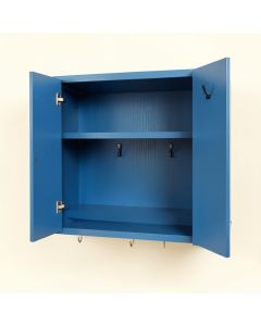 Moss Bridge Empty Mug-Storage Cabinet Insert - Blue (synthetic illustration; no displayed measurements)