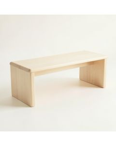 Bay Branch Indoor Bench - Ivory (synthetic illustration; no displayed measurements)