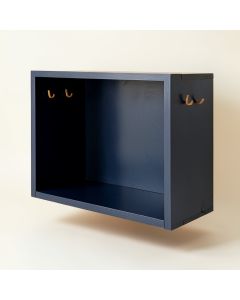 Flint Branch Empty Mug-Storage Cabinet Insert - Navy (synthetic illustration; no displayed measurements)