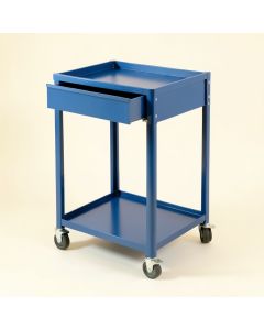 Summit Arc Empty Rolling Workshop Cart - Blue (synthetic illustration; no displayed measurements)