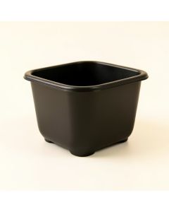 Hill Brook Empty Raised Planter - Black (synthetic illustration; no displayed measurements)