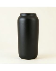 Maple Arc Empty Decorative Vase - Black (synthetic illustration; no displayed measurements)