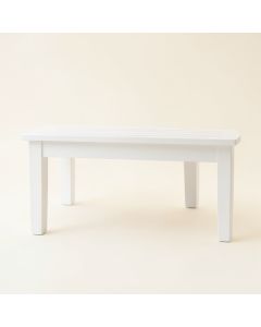 Glen Bluff Indoor Bench - White (synthetic illustration; no displayed measurements)