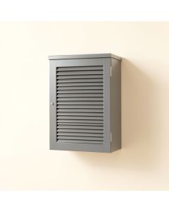 Lake Dell Wall-Mounted Laundry Cabinet - Gray (synthetic illustration; no displayed measurements)