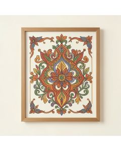 Mexican Fiesta Ix - Graphic Art Print (synthetic illustration; no displayed measurements)