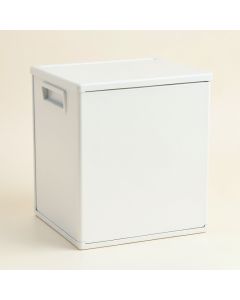 Bay Brook Closed Outdoor Storage Box - White (synthetic illustration; no displayed measurements)
