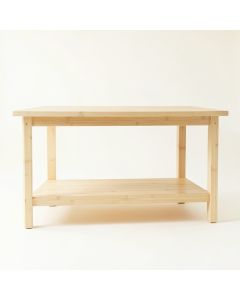 Flint Bend Empty Workshop Workbench - Ivory (synthetic illustration; no displayed measurements)