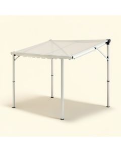 Sierra 8 Ft. W X 8 Ft. D Polycarbonate Standard Patio Awning (synthetic illustration; no displayed measurements)